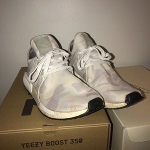 Adidas NMD xr1 white duck camo